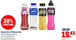 Makro Aquarius of Powerade aanbieding