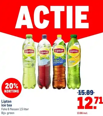 Makro Lipton ice tea aanbieding
