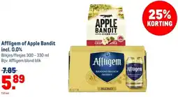 Makro Affligem of Apple Bandit incl. 0.0% aanbieding