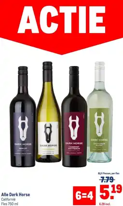 Makro Alle Dark Horse aanbieding