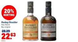 Makro Monkey Shoulder aanbieding