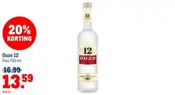 Makro Ouzo 12 aanbieding