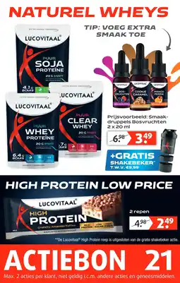 Lucovitaal HIGH PROTEIN LOW PRICE aanbieding