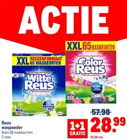 Makro Reus waspoeder aanbieding