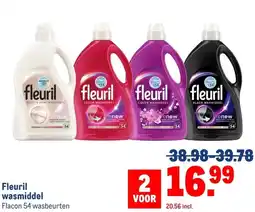 Makro Fleuril wasmiddel aanbieding