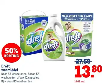 Makro Dreft wasmiddel aanbieding