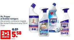 Makro Mr. Proper of Antikal reinigers aanbieding