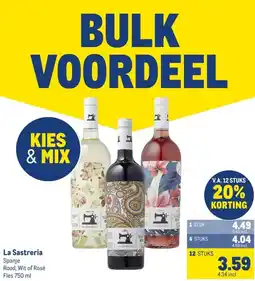 Makro La Sastreria aanbieding
