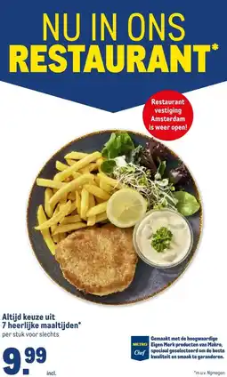 Makro Altijd keuze uit 7 heerlijke maaltijden aanbieding