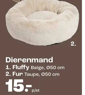 Kwantum Dierenmand Fur aanbieding