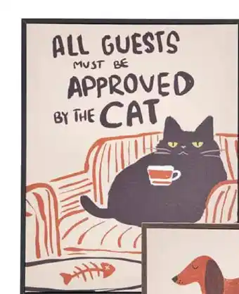 Kwantum Canvas Cat aanbieding