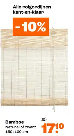 Kwantum Bamboe aanbieding
