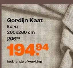 Kwantum Gordijn Kaat aanbieding