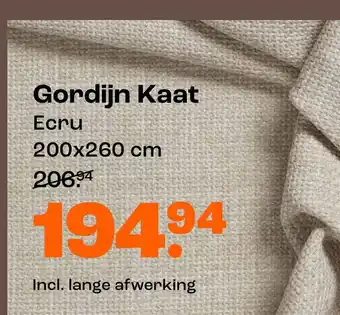 Kwantum Gordijn Kaat aanbieding