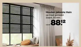 Kwantum Houten jaloezie Hein aanbieding