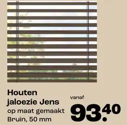 Kwantum Houten jaloezie Jens aanbieding