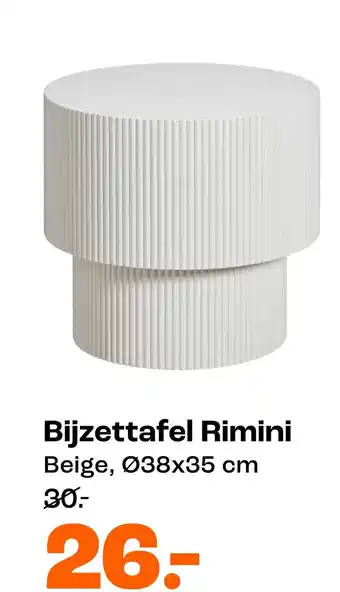 Kwantum Bijzettafel Rimini aanbieding
