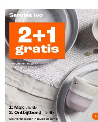 Kwantum 1. Mok Lila aanbieding