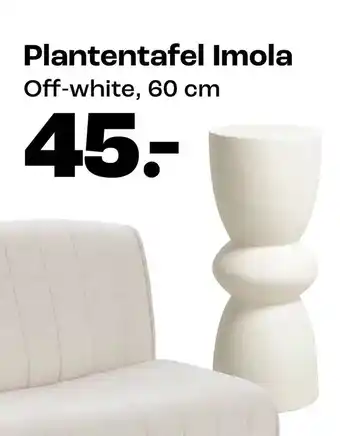 Kwantum Plantentafel Imola Off-white aanbieding