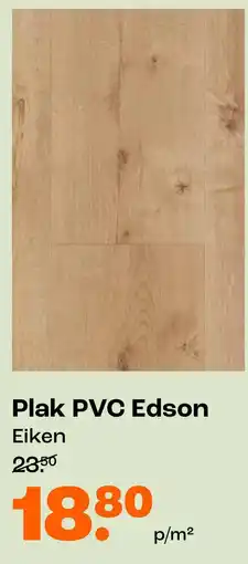 Kwantum Plak PVC Edson Eiken aanbieding
