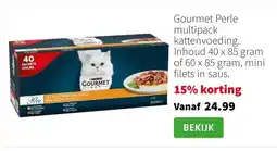 Intratuin Gourmet Perle multipack kattenvoeding aanbieding