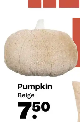 Kwantum Pumpkin Beige aanbieding
