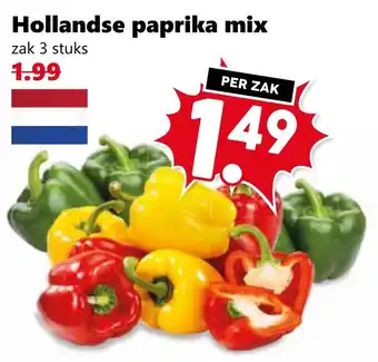 Coop Hollandse paprika mix aanbieding
