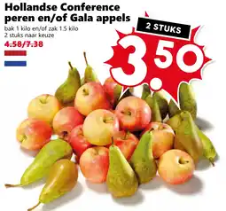 Coop Hollandse Conference peren en/of Gala appels aanbieding