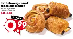Coop Koffiebroodje en/of chocoladebroodje aanbieding