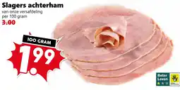 Coop Slagers achterham aanbieding