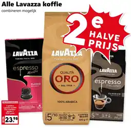 Coop Alle Lavazza koffie aanbieding