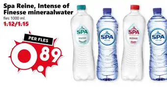 Coop Spa Reine, Intense of Finesse mineraalwater aanbieding