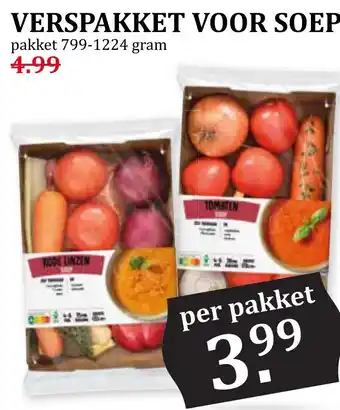 Coop VERSPAKKET VOOR SOEP aanbieding