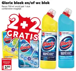 Coop Glorix bleek en/of wc blok aanbieding