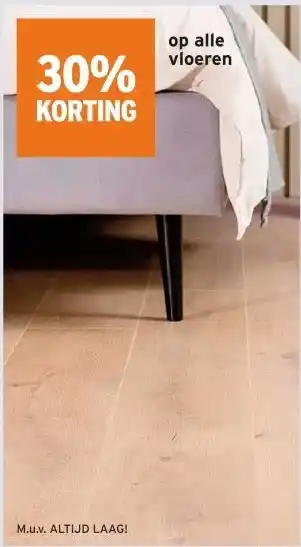 GAMMA op alle vloeren aanbieding