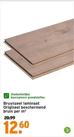 GAMMA Bruynzeel laminaat Origineel beschermend bruin aanbieding