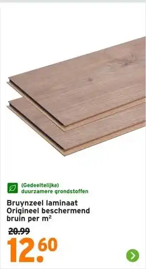 GAMMA Bruynzeel laminaat Origineel beschermend bruin aanbieding