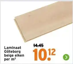 GAMMA Laminaat Göteborg beige eiken aanbieding