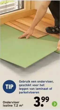 GAMMA Ondervloer Isoline aanbieding