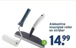GAMMA Alabastine muurglad roller en strijker aanbieding
