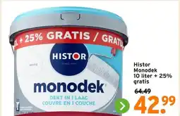 GAMMA Histor Monodek aanbieding