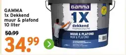 GAMMA GAMMA 1x Dekkend muur & plafond aanbieding