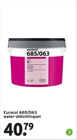 GAMMA Eurocol 685/063 water-afdichtingset aanbieding