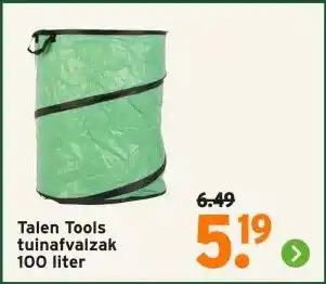 GAMMA Talen Tools tuinafvalzak aanbieding