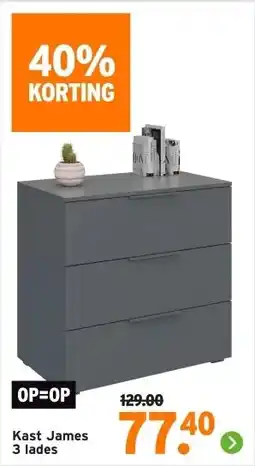 GAMMA Kast James aanbieding