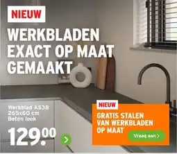 GAMMA Werkblad AS38 aanbieding