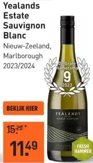 Gall & Gall Yealands Estate Sauvignon Blanc 75CL aanbieding
