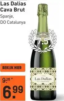 Gall & Gall Las Dalias Cava Brut 75CL aanbieding
