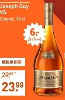 Gall & Gall Joseph Guy VS 70CL aanbieding