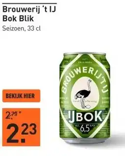 Gall & Gall Brouwerij 't IJ IJbok 33CL aanbieding
